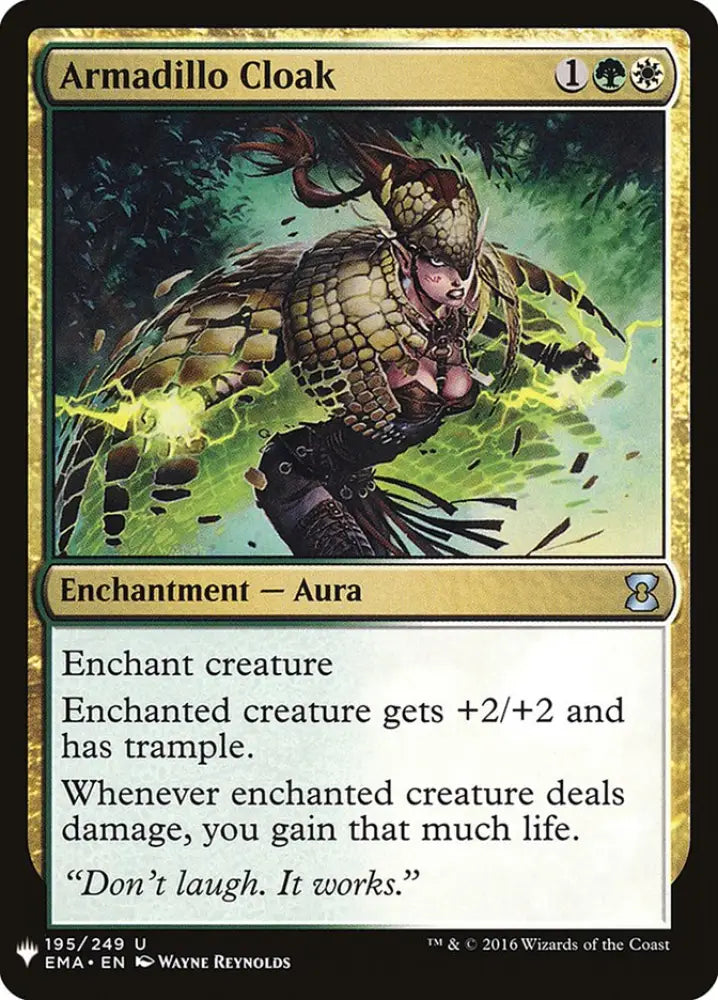 Armadillo Cloak [Mystery Booster] - MTG Single