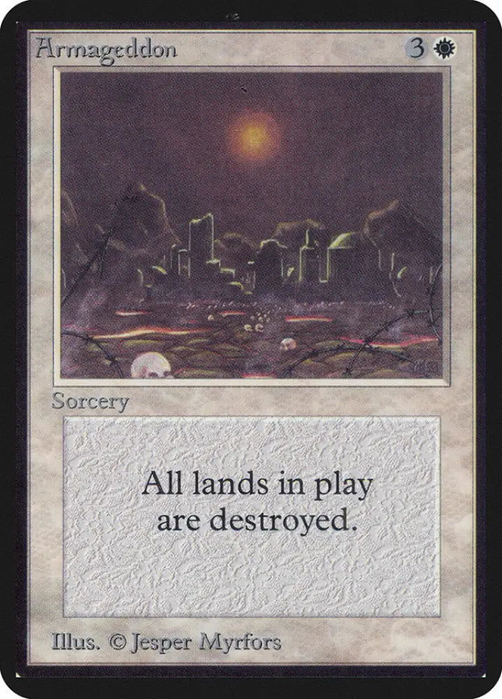 Armageddon [Alpha Edition] - MTG Single
