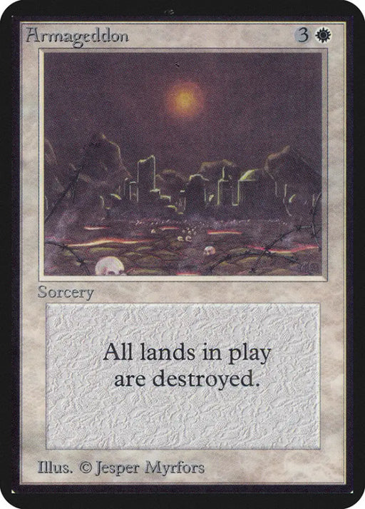 Armageddon [Alpha Edition] - MTG Single