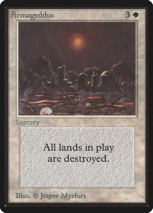 Armageddon [Beta Edition] - MTG Single