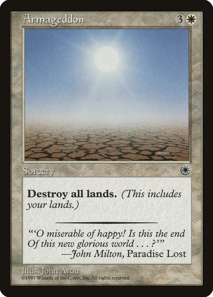 Armageddon [Portal] - MTG Single