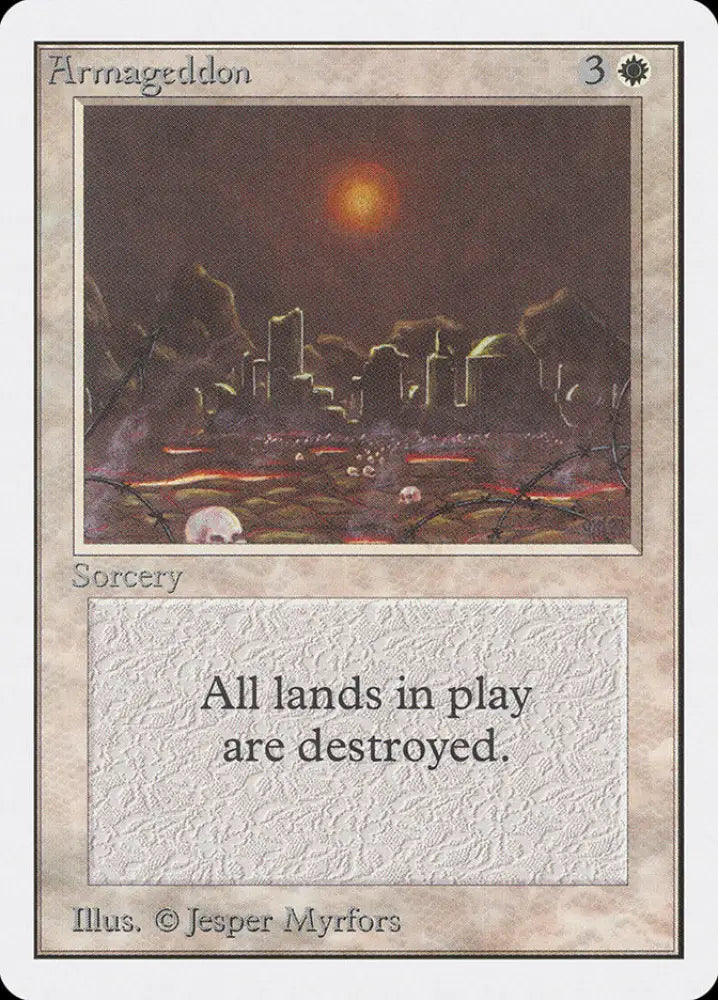 Armageddon [Unlimited Edition] - MTG Single