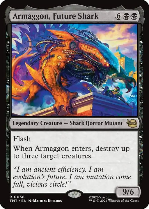 Armaggon, Future Shark (58) [Teenage Mutant Ninja Turtles]