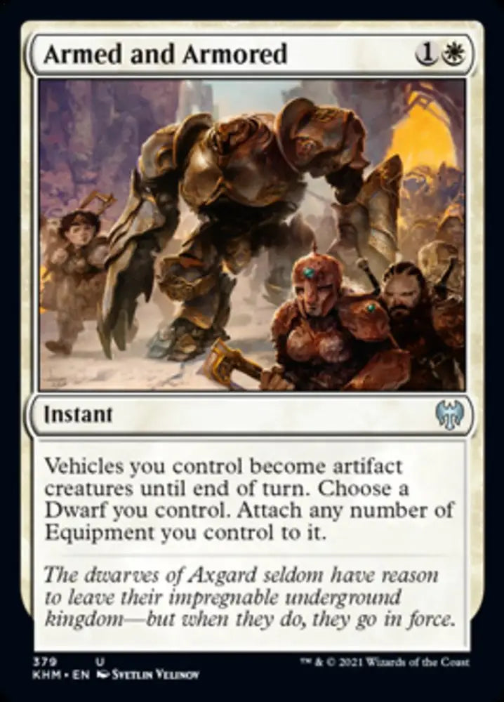 Armed and Armored [Kaldheim] - MTG Single