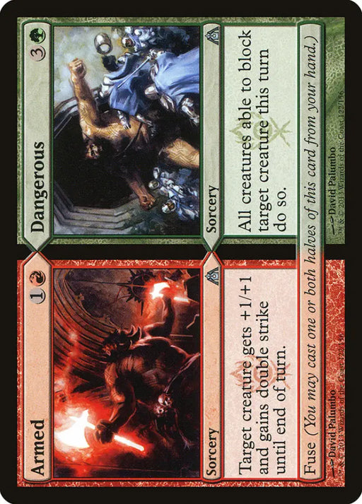 Armed // Dangerous [Dragon’s Maze] - MTG Single