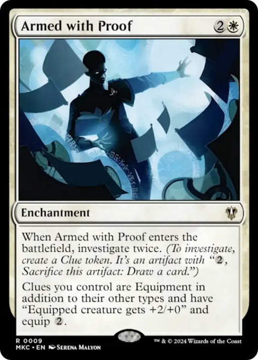 Armed with Proof [Murders at Karlov Manor Commander] - MTG Single