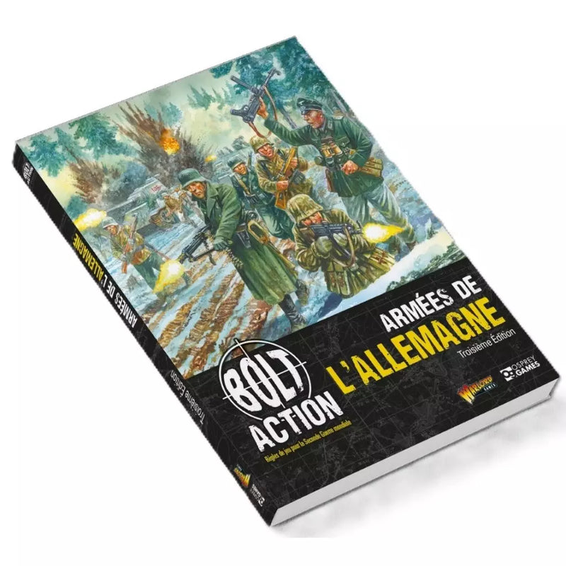 Bolt Action: Livre D'Armées de l'Allemagne - Troisième Édition (2025)  (FR)