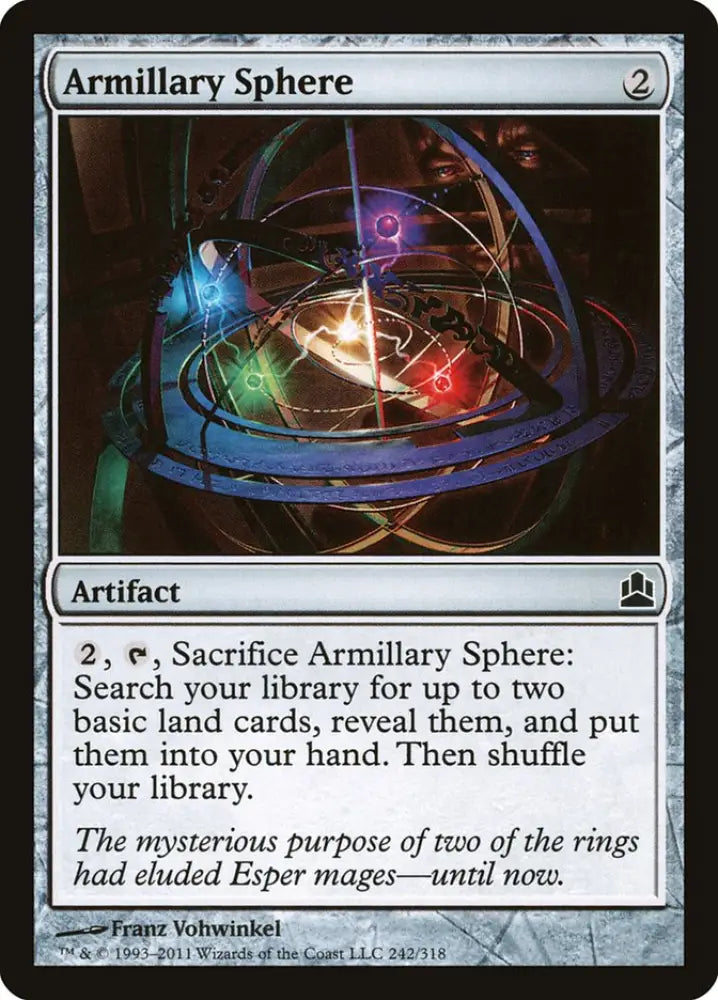 Armillary Sphere [Commander 2011] - MTG Single