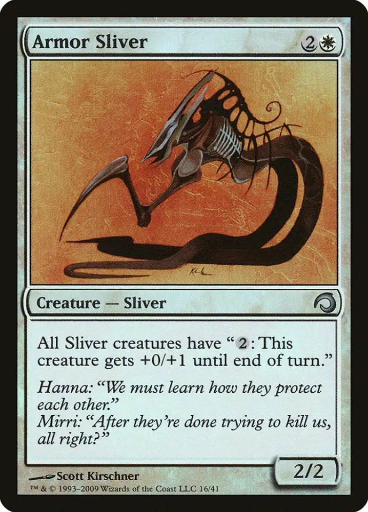 Armor Sliver [Premium Deck Series: Slivers] - MTG Single
