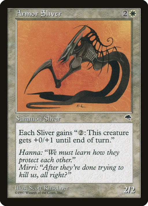 Armor Sliver [Tempest] - MTG Single