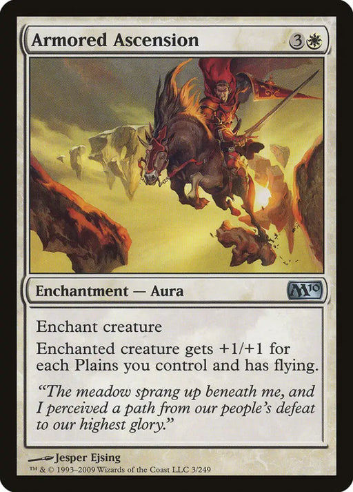 Armored Ascension [Magic 2010] - MTG Single