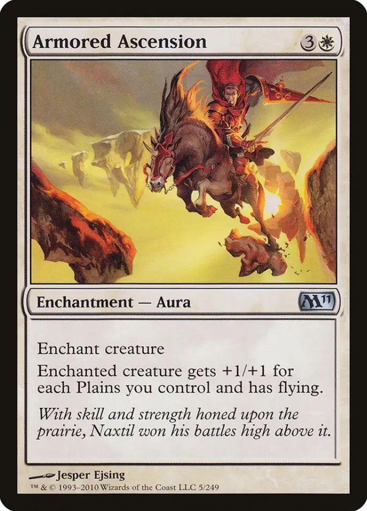 Armored Ascension [Magic 2011] - MTG Single