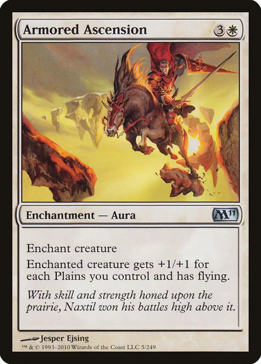 Armored Ascension [Magic 2011] - MTG Single