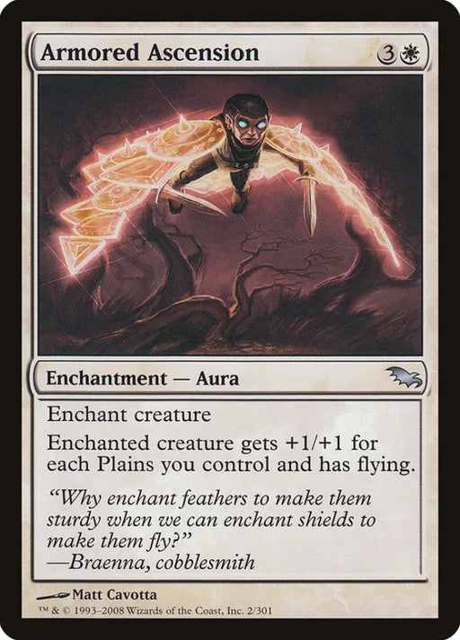 Armored Ascension [Shadowmoor] - MTG Single