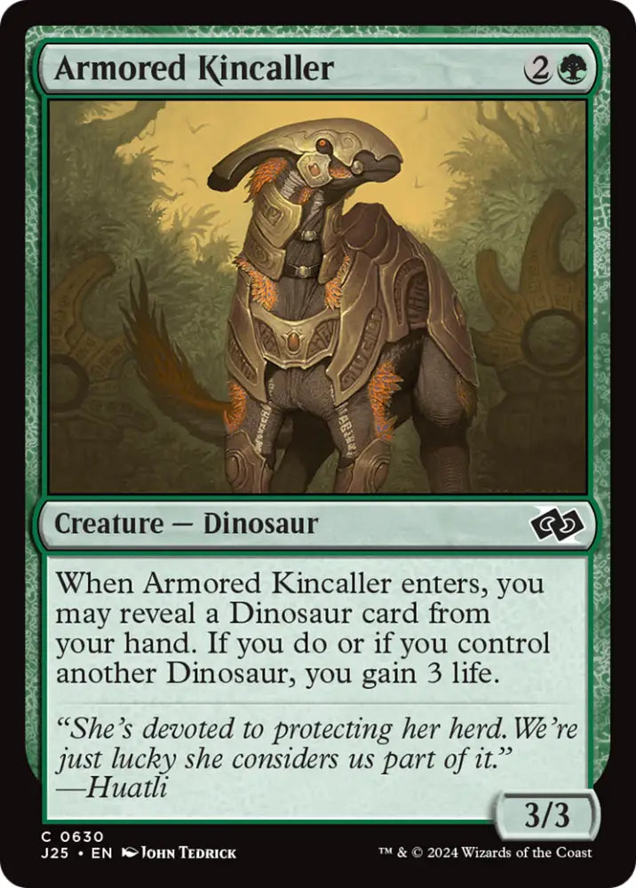 Armored Kincaller [Foundations Jumpstart] - MTG Single