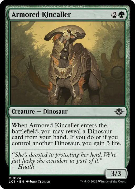 Armored Kincaller [The Lost Caverns of Ixalan] - MTG Single
