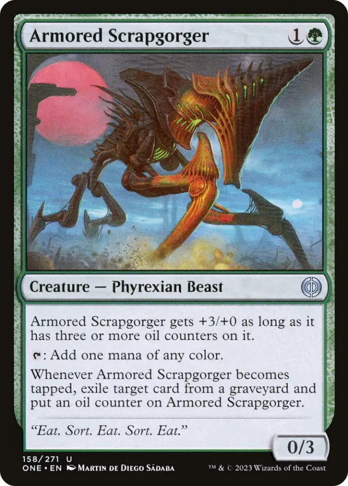 Armored Scrapgorger [Phyrexia: All Will Be One] - MTG Single