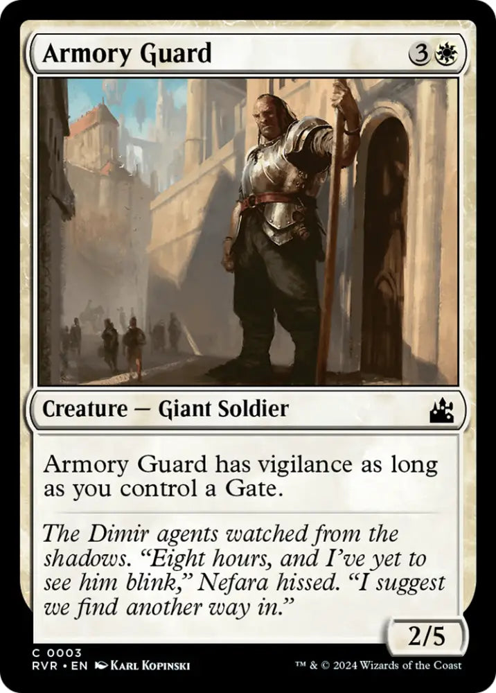 Armory Guard [Ravnica Remastered] - MTG Single