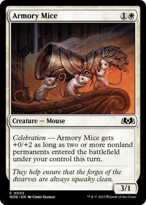 Armory Mice [Wilds of Eldraine] - MTG Single