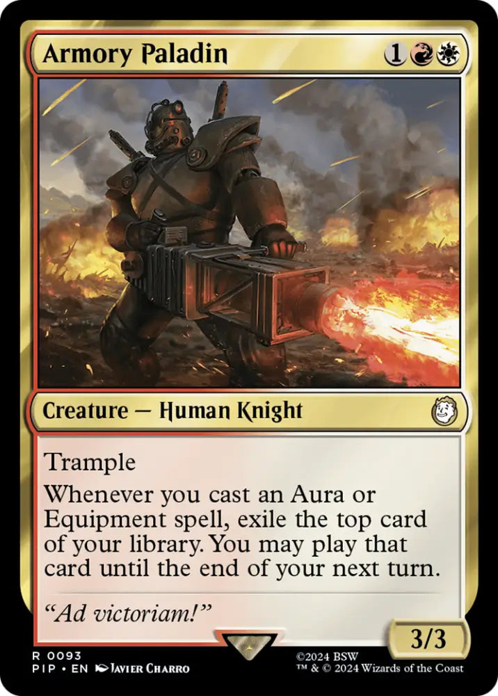 Armory Paladin [Fallout] - MTG Single