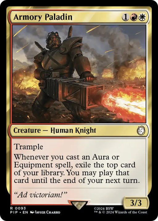 Armory Paladin [Fallout] - MTG Single