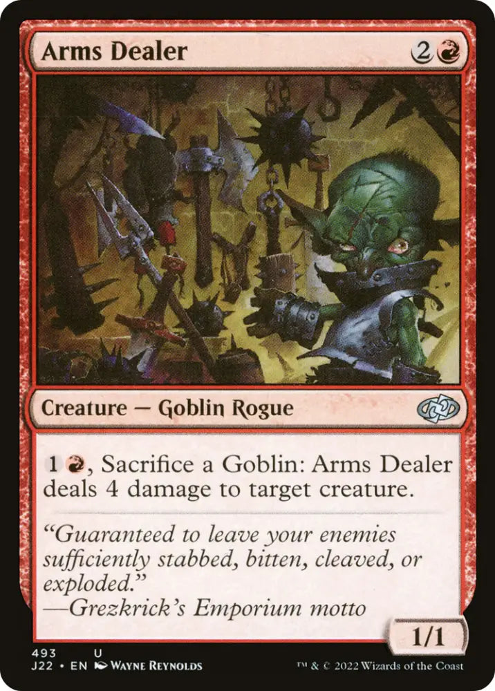 Arms Dealer [Jumpstart 2022] - MTG Single
