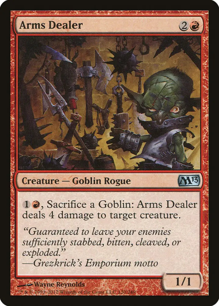 Arms Dealer [Magic 2013] - MTG Single