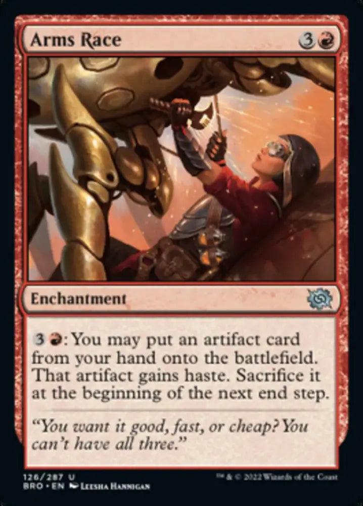 Arms Race [The Brothers’ War] - MTG Single