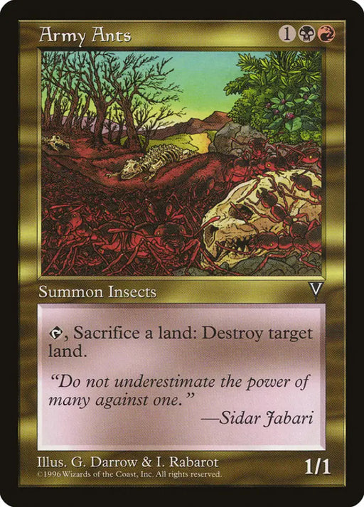 Army Ants [Visions] - MTG Single