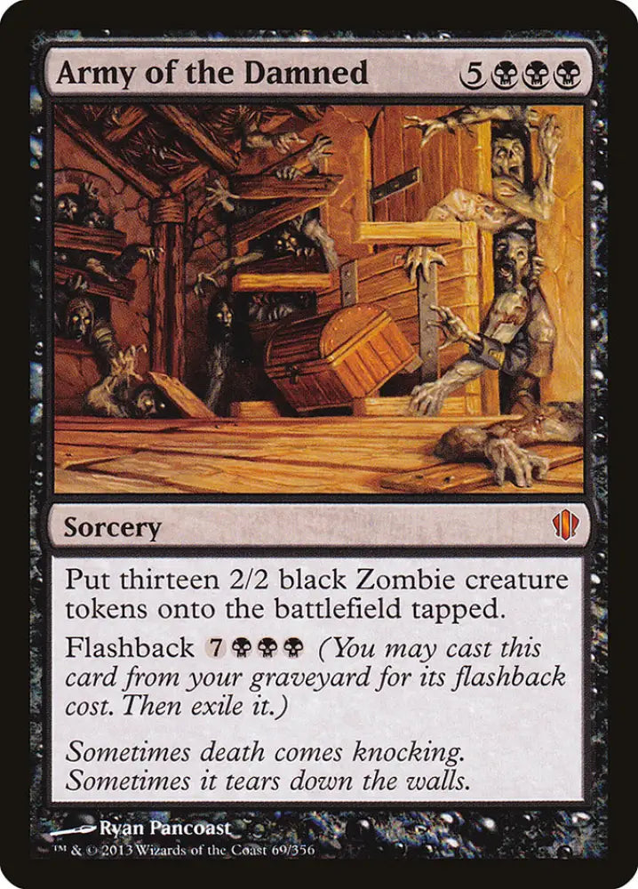 Army of the Damned [Commander 2013] - MTG Single