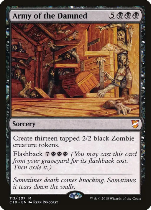 Army of the Damned [Commander 2018] - MTG Single