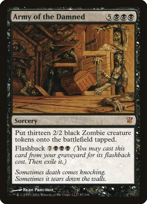 Army of the Damned [Innistrad] - MTG Single