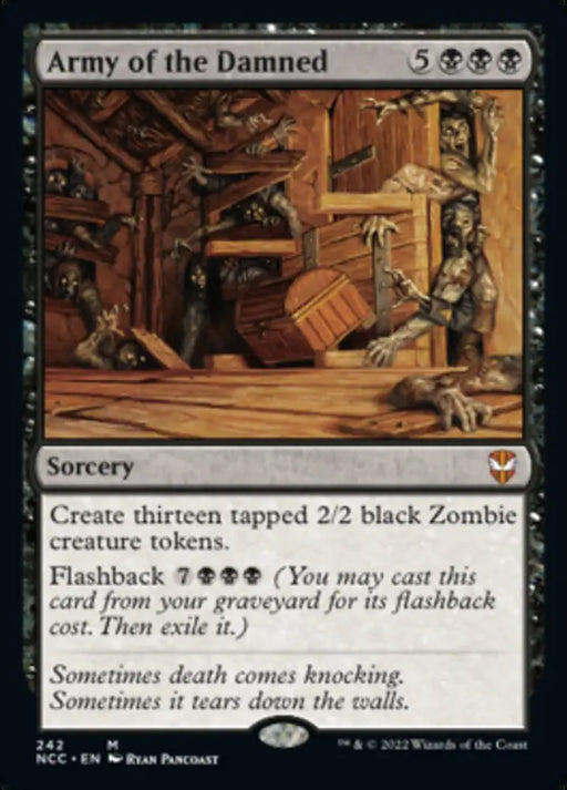 Army of the Damned [Streets of New Capenna Commander] - MTG Single