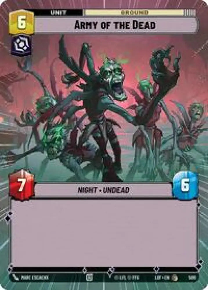 Army of the Dead (Hyperspace) (500) [Legends of the Force]