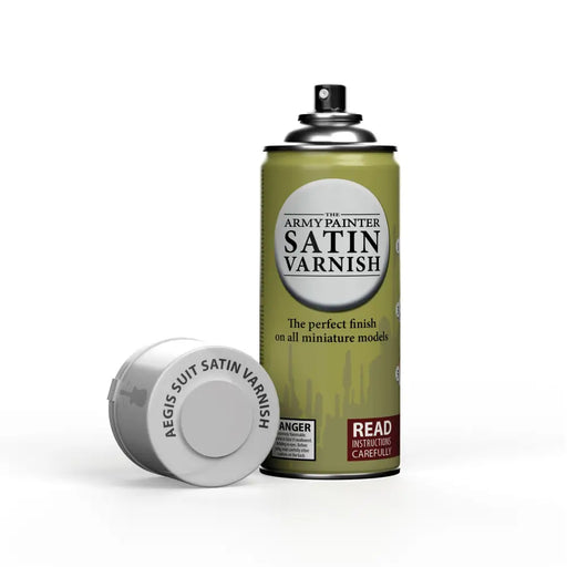Army Painter: Colour Primer: Base Primer: Aegis Suit Satin Finish (400ml) (Cannot be shipped) - The Army Painter