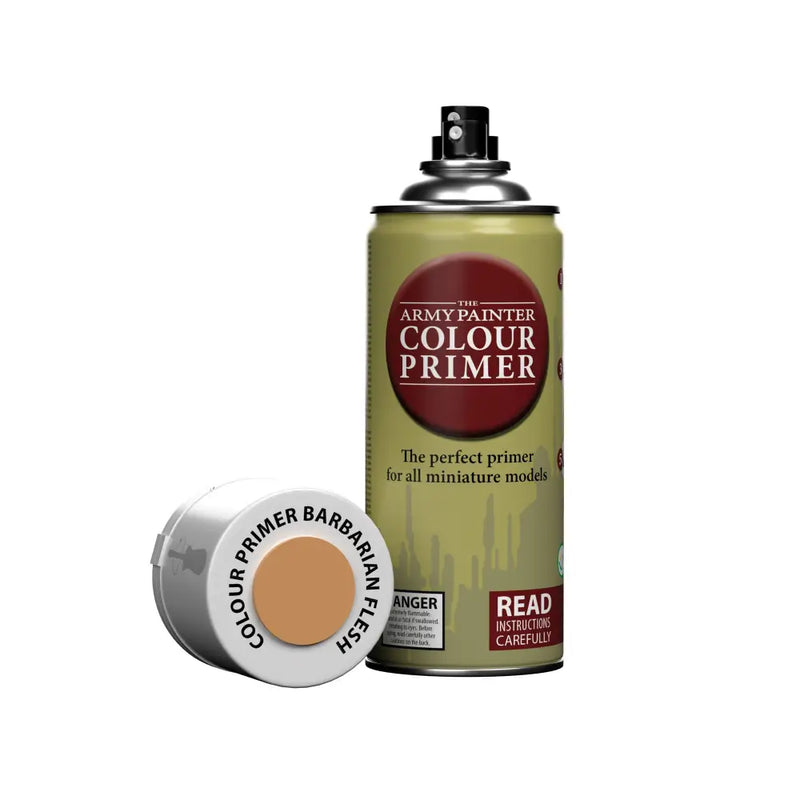 Army Painter: Colour Primer: Barbarian Flesh (400ml) (Cannot be shipped) - The Army Painter