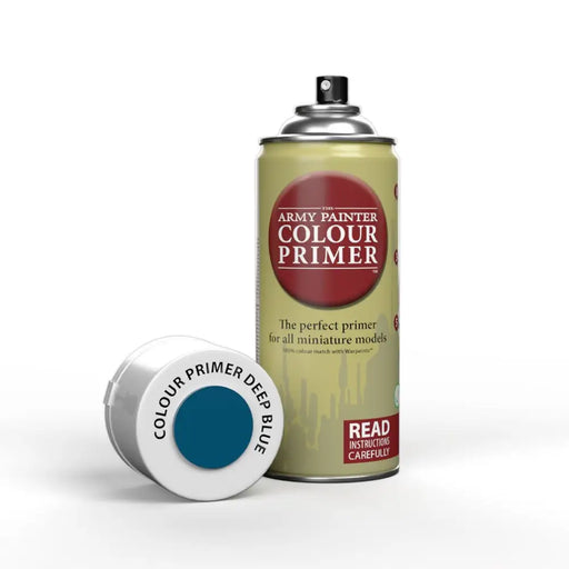 Army Painter - Colour Primer: Deep Blue Spray Limited edition (400ml) (Can’t be shipped) - The Army Painter