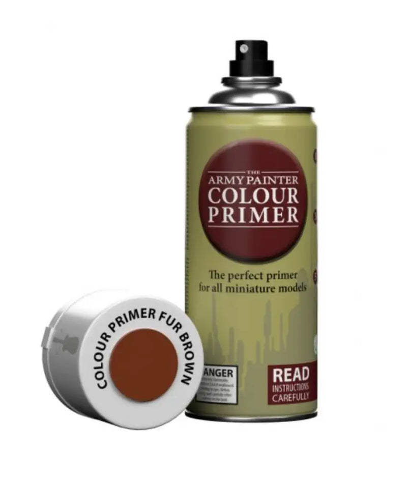 Army Painter: Colour Primer: Fur Brown (400ml) (Cannot be shipped) - The Army Painter