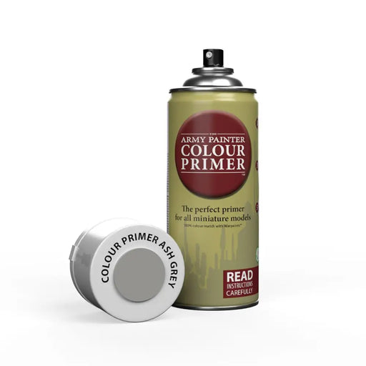 Army Painter - Colour Primer: Matte Ash Grey Spray (400ml) (Can’t be shipped) - The Army Painter