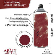 Army Painter - Colour Primer: Matte Ash Grey Spray (400ml) (Can’t be shipped) - The Army Painter