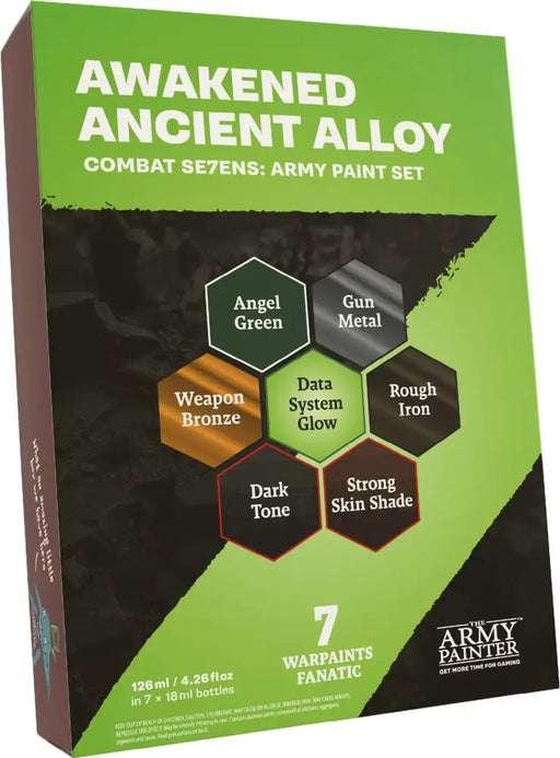 Army Painter - Combat Se7ens: Awakened Ancient Alloy Paint Set - The Army Painter
