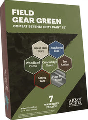 Army Painter - Combat Se7ens: Field Gear Green Paint Set - The Army Painter