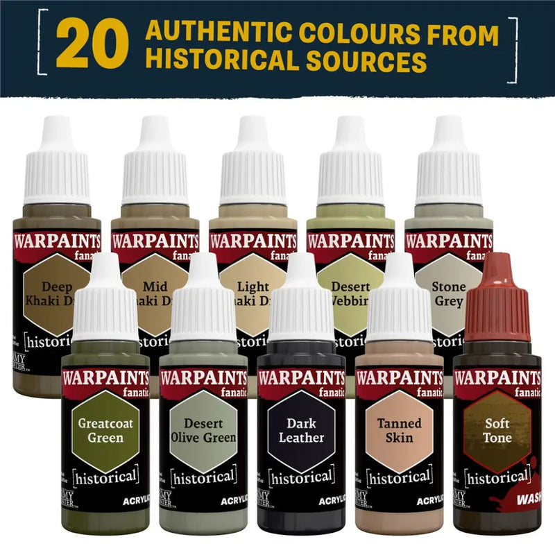 Army Painter: Historical: WWII British 8th Army Paint Set - The Army Painter