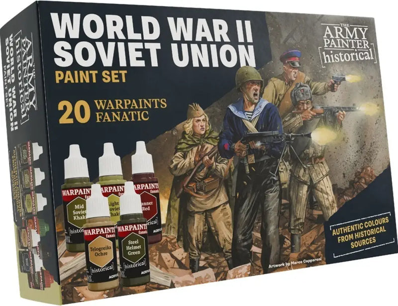 Army Painter: Historical WWII Soviet Union Paint Set - The Army Painter