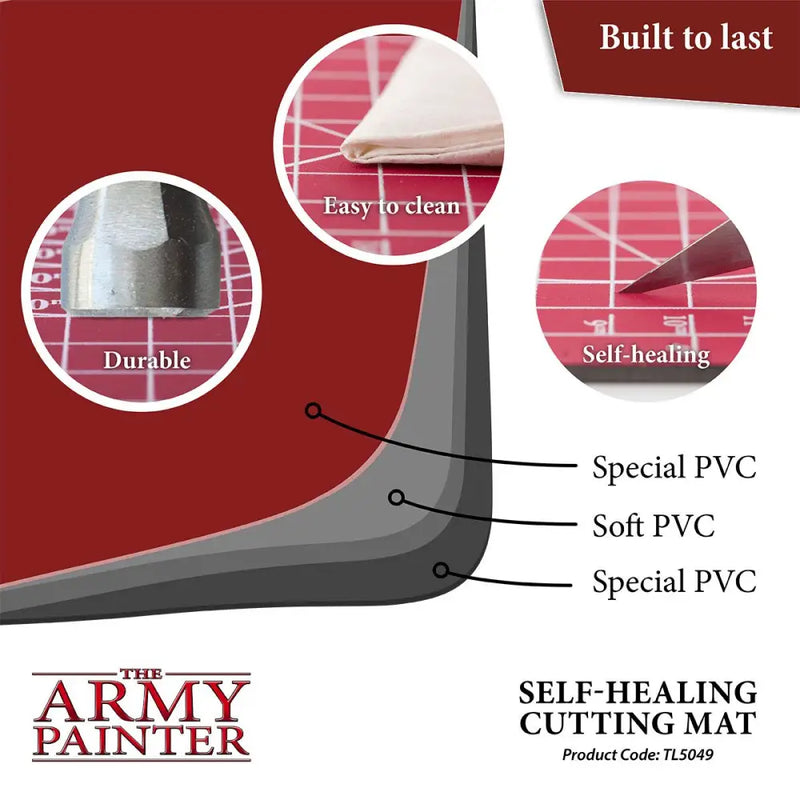 Army Painter - Miniature & Model Tools: Self-Healing Cutting Mat - The Army Painter