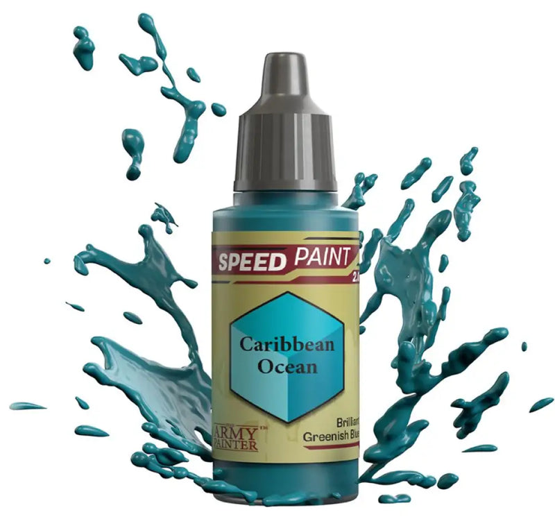 Army Painter: Speedpaint Caribbean Ocean (18ml) - The Army Painter
