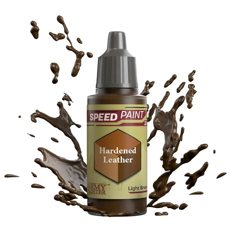 Army Painter: Speedpaint Hardened Leather (18ml) - The Army Painter