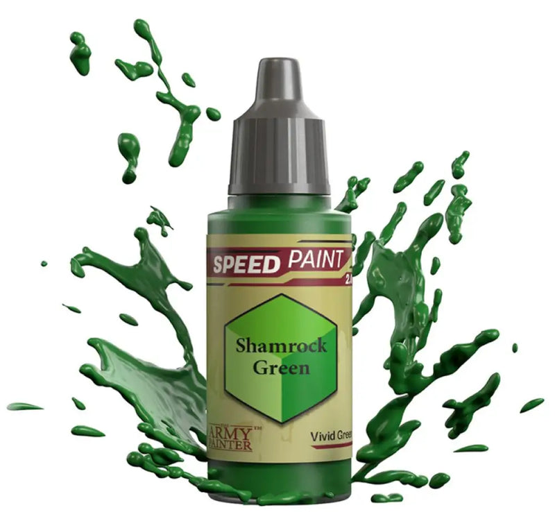 Army Painter: Speedpaint Shamrock Green (18ml) - The Army Painter