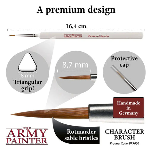 Army Painter - Wargamer Brush - Character - The Army Painter