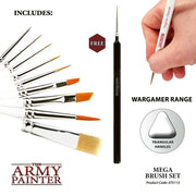 Army Painter - Wargames Mega Brush Set - The Army Painter